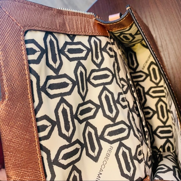 Rebecca Minkoff Clutch Purse NWT Bronze - Picture 6 of 10